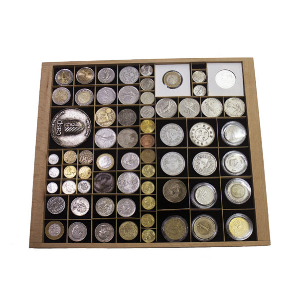BANDEJAS MONEDAS Bandeja grande para coleccionismo y numismática Ubi-k guardar, almacenar y cuidar Colección monedas, diferentes tamaños numismática